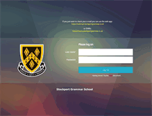 Tablet Screenshot of desktop.stockportgrammar.co.uk